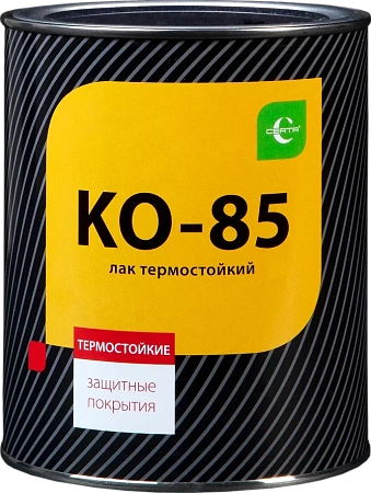 ЛАК 20кг КО-85 бесцв,терм(250С)/Церта
