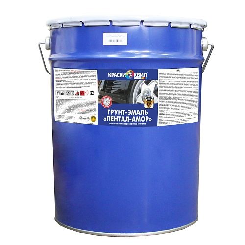 Грунт-эмаль Пентал-Амор, RAL 8016, полуглянец, 1кг, быстросохнущая, антикоррозионная Грунт-эмаль Пентал-Амор, RAL 8016, полуглянец, 1кг, быстросохнущая, антикоррозионная